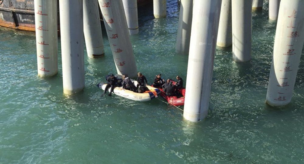 Rescuers in Southern Russia