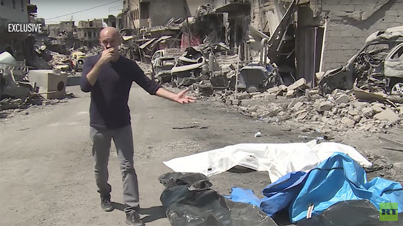 dead civilians in Mosul