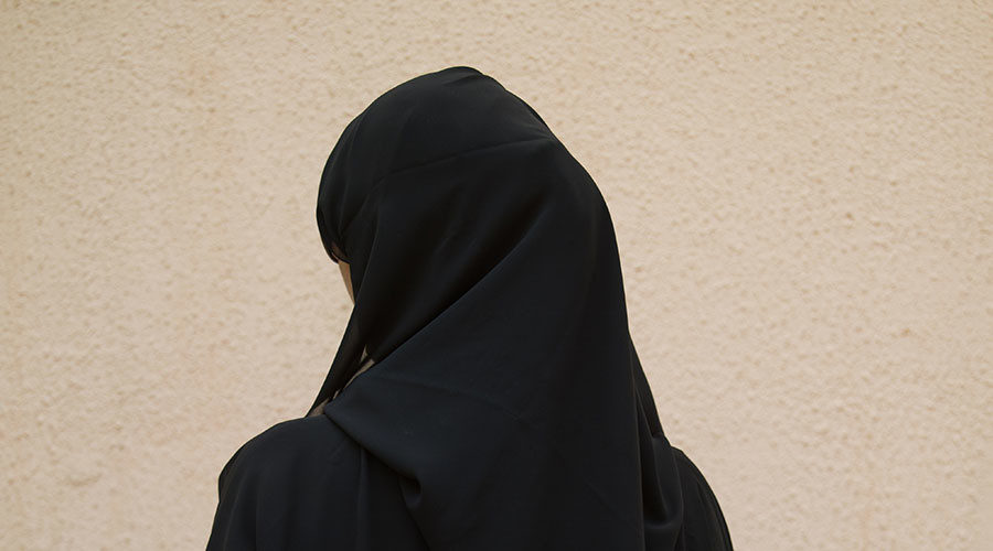 Hijab-wearing woman