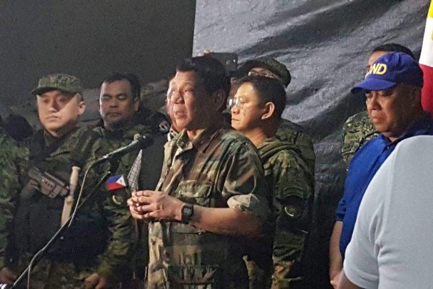 Duterte Marawi visit