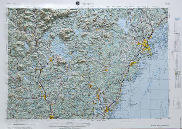 Portland ME map
