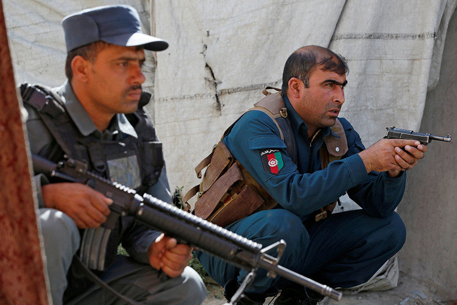Afghan soldiers