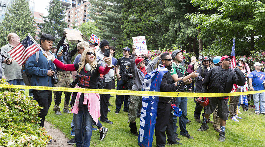 free speech rally