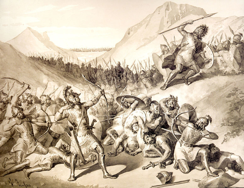 Click to enlarge Armenian battle