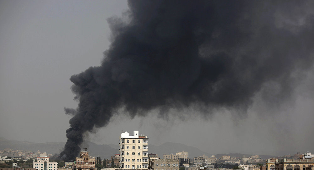 Saudi airstrike in Yemen