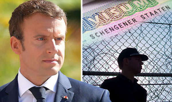 Click to enlarge Macron Schengen