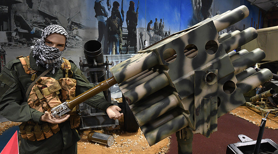 84-mm self-made missile system seized from Syrian terrorists