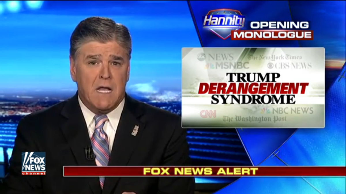 Click to enlarge sean hannity trump derangement syndrome