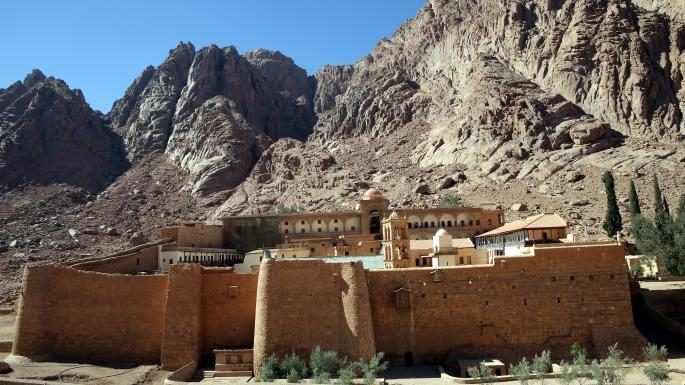 Click to enlarge Saint Catherine's monastery Egypt
