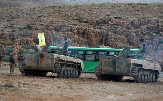 Hezbollah tanks