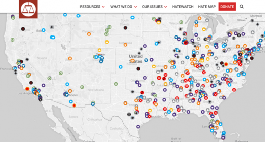 Southern Poverty Law Center Hate Map