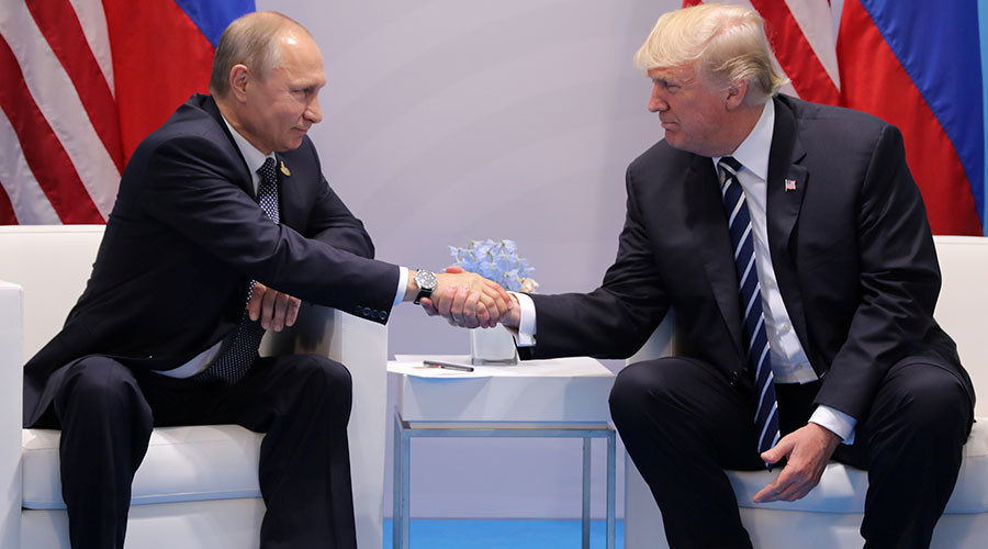 US President Donald Trump and Russian President Vladimir Putin