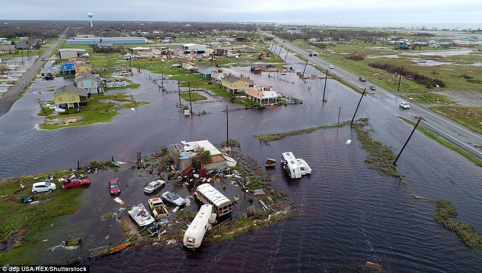 Click to enlarge Hurricane Harvey