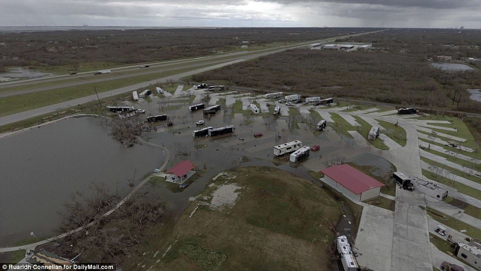 Click to enlarge Hurricane Harvey