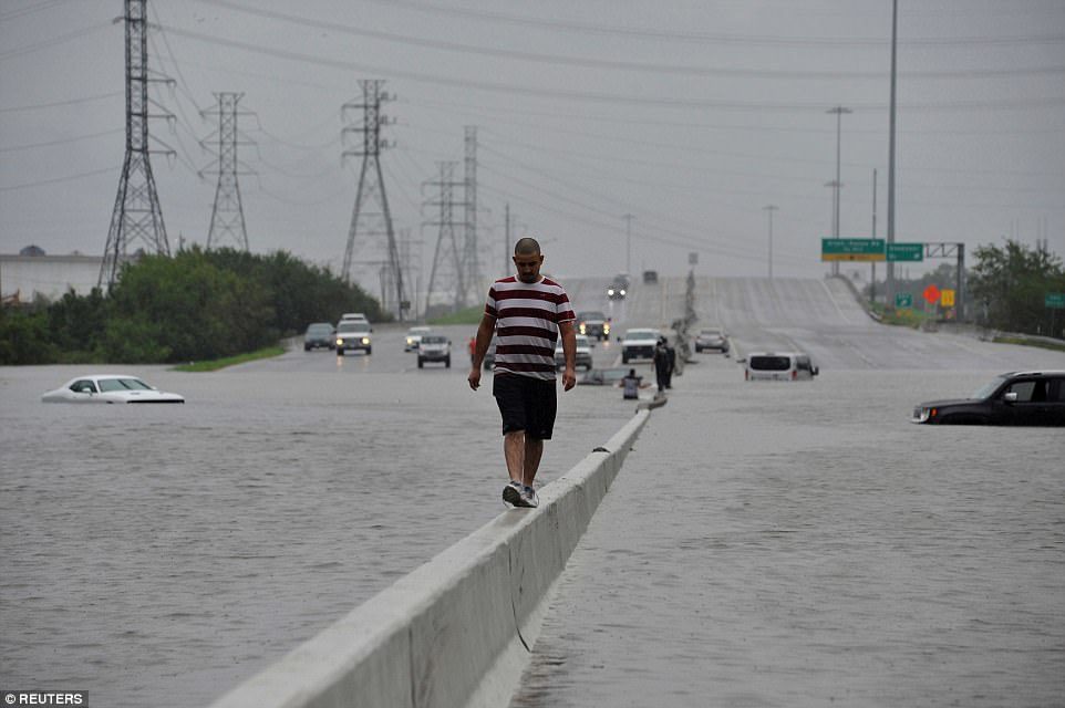 Click to enlarge Hurricane Harvey
