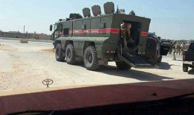 Click to enlarge Russian military vehicles
