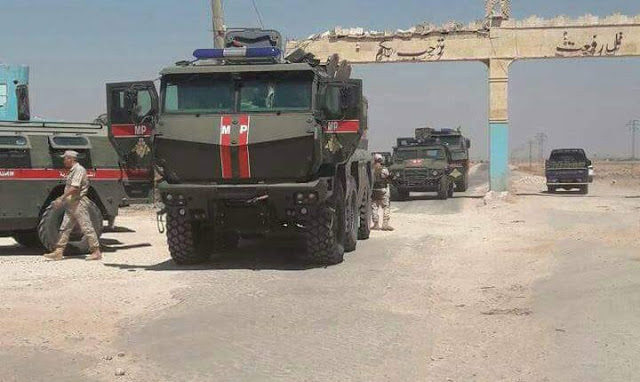 Click to enlarge Russian military vehicles