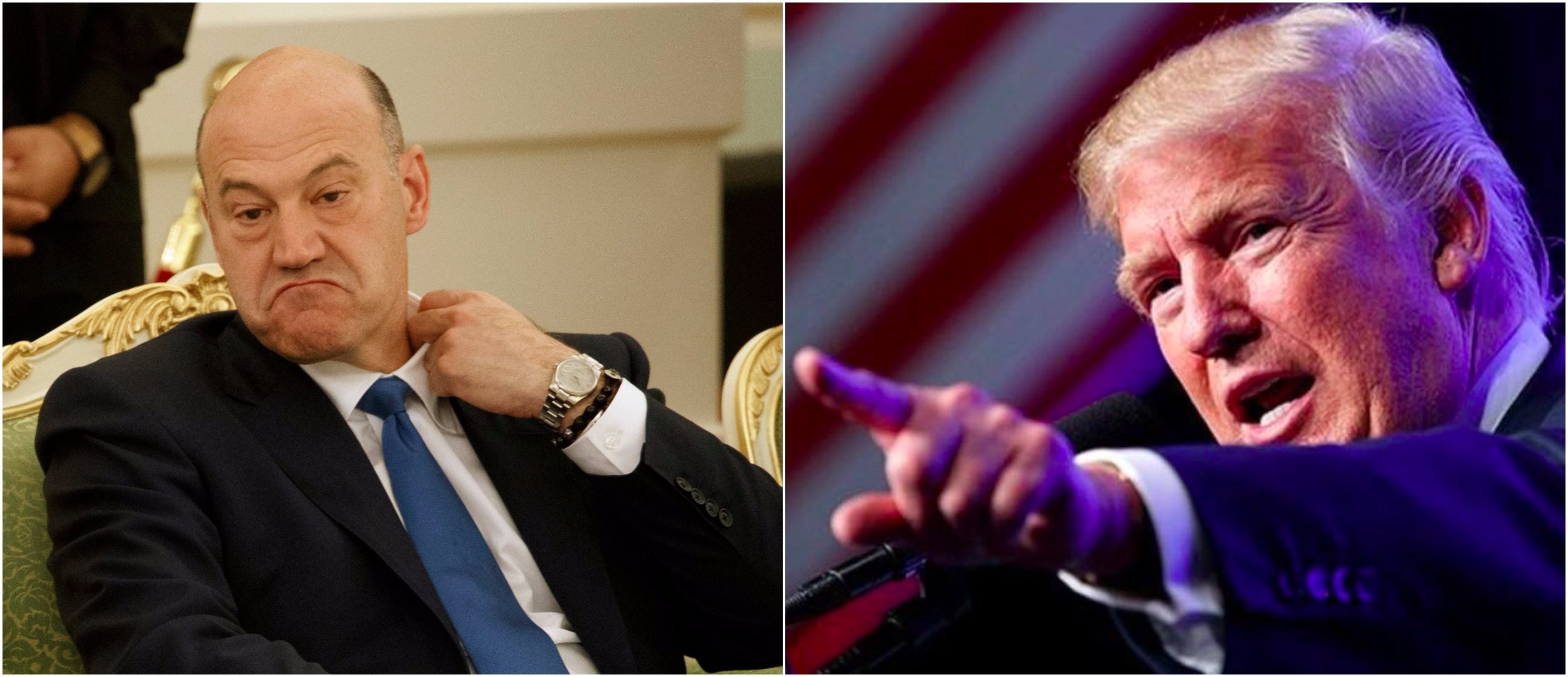 Click to enlarge President Trump Gary Cohn