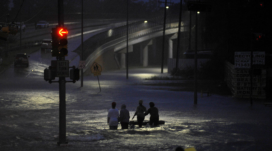 Click to enlarge flooding in Houston