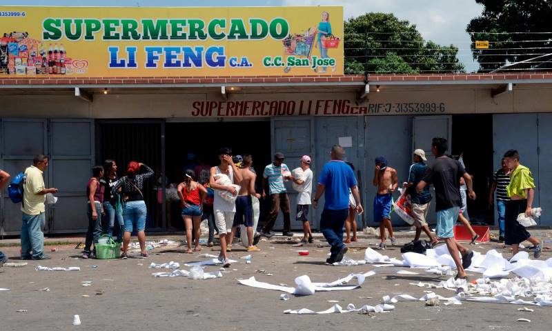 venezuela looting
