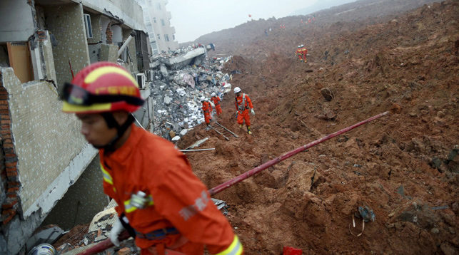 Click to enlarge landslide