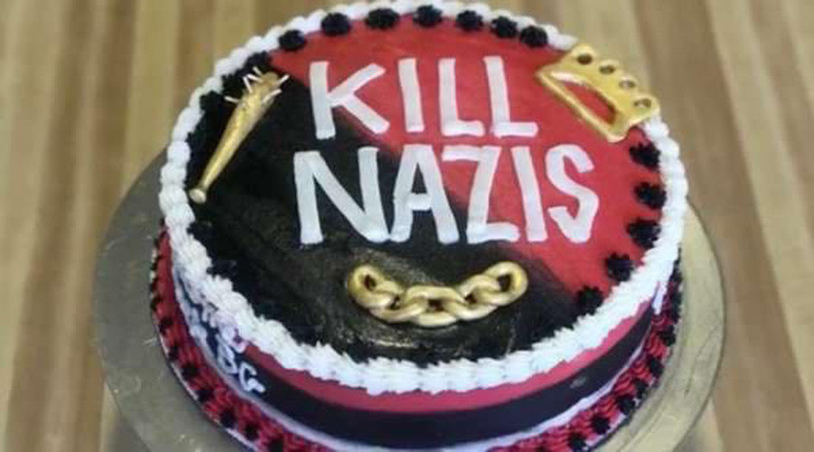 kill Nazis cake
