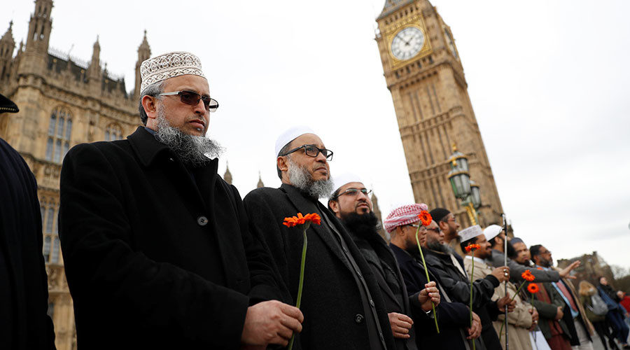 Muslim men Westminster