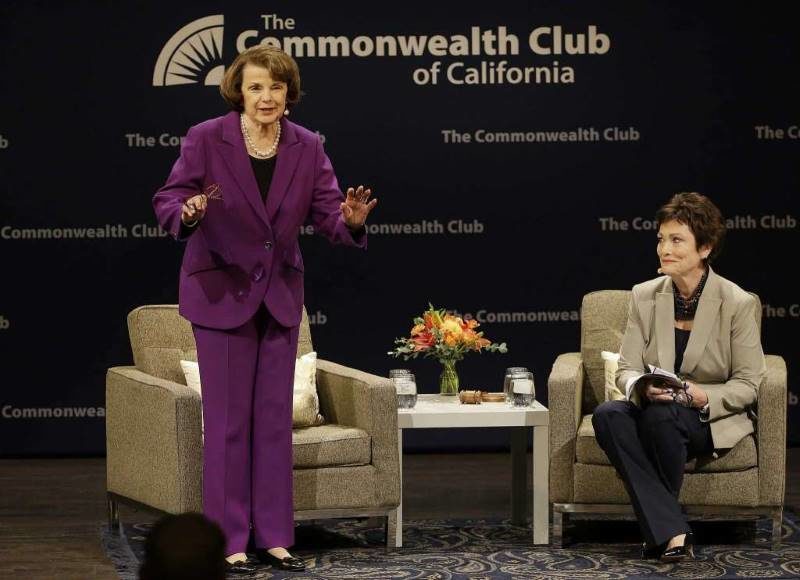 Diane feinstein Trump