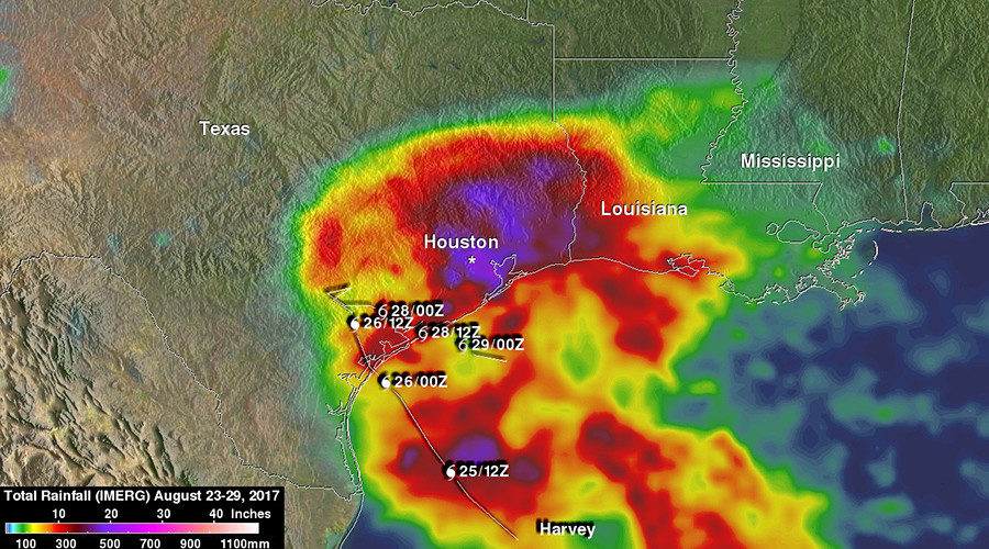 Click to enlarge hurricane harvey