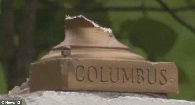 columbus statue beheaded
