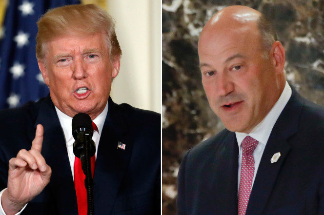 Donald Trump and Gary Cohn