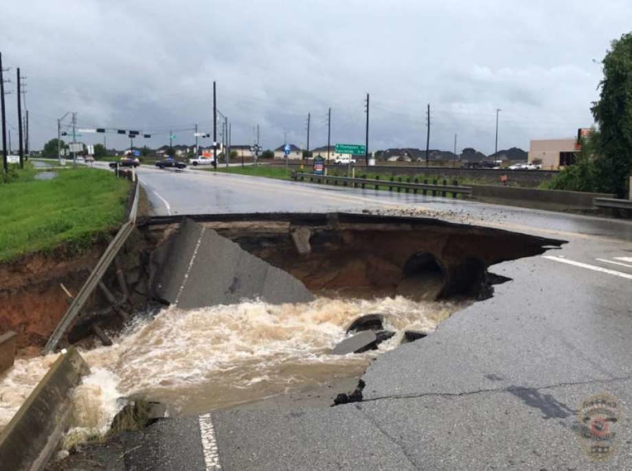Rosenberg sinkhole