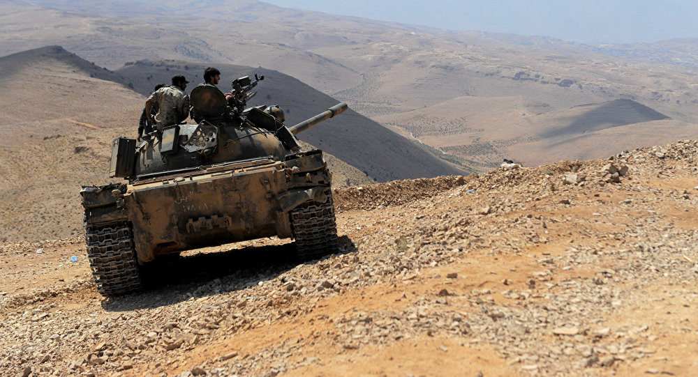 Syrian army tank