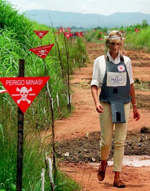 princess diana demining