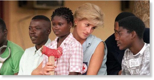 princess diana africa