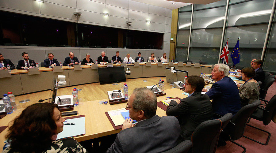 Click to enlarge Brexit talks