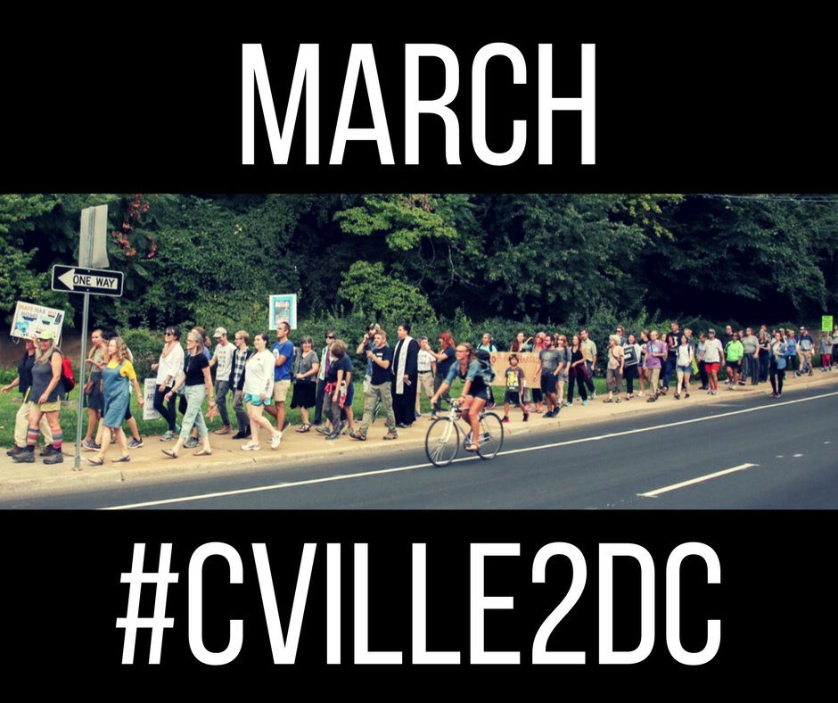 march to DC charlottesville