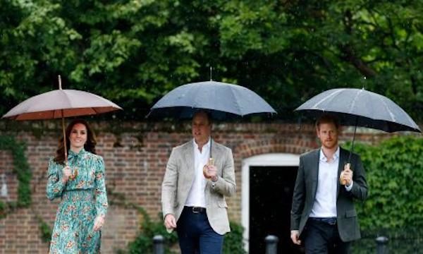 Prince Harry Duke Cambridge Diana memorial garden