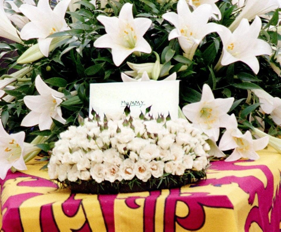 Princess Diana's coffin