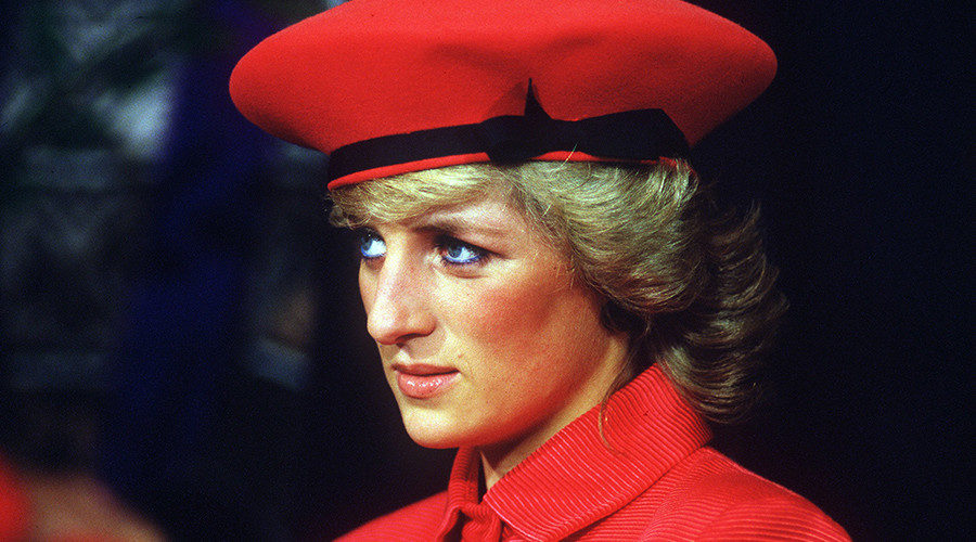 A portrait of Princess Diana