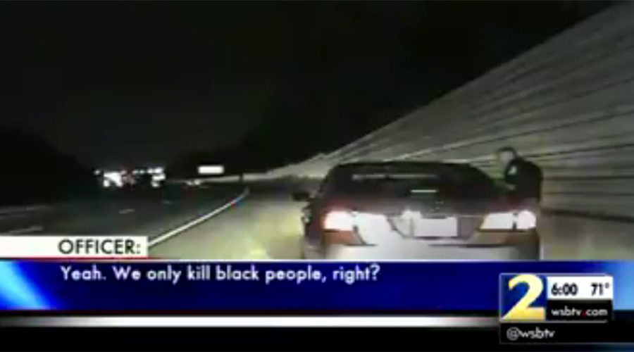 Police officer cop only kill black people