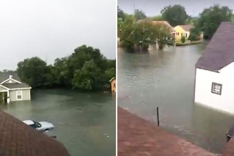 Gaelon Phillips rescues victims Hurricane Harvey