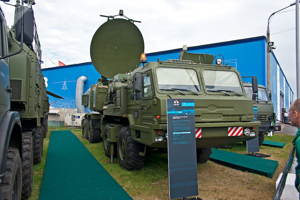Krasukha mobile ground-based electronic warfare system