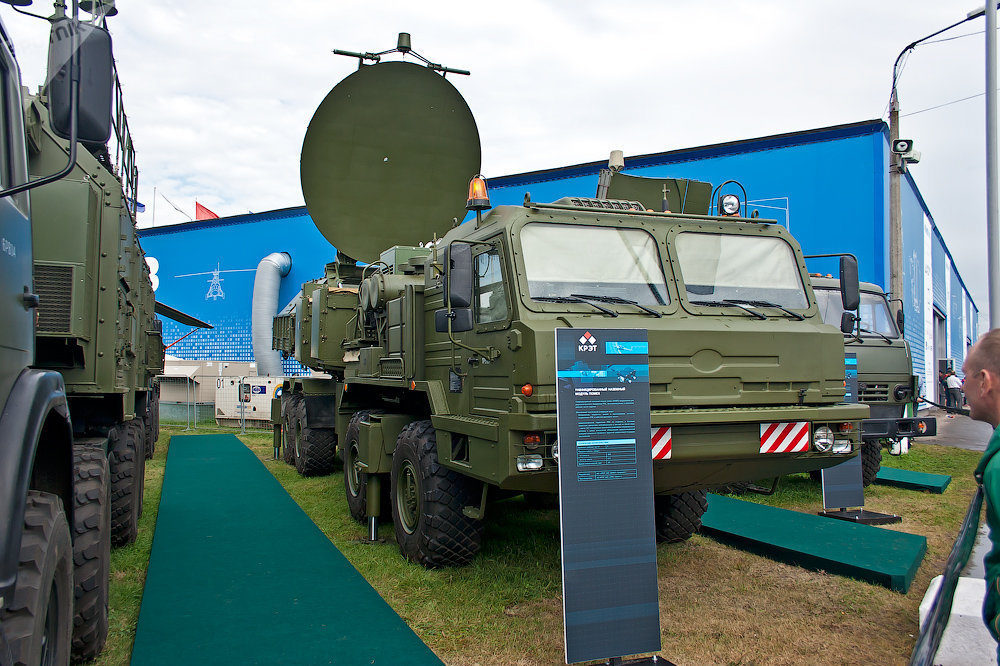 Krasukha mobile ground-based electronic warfare system