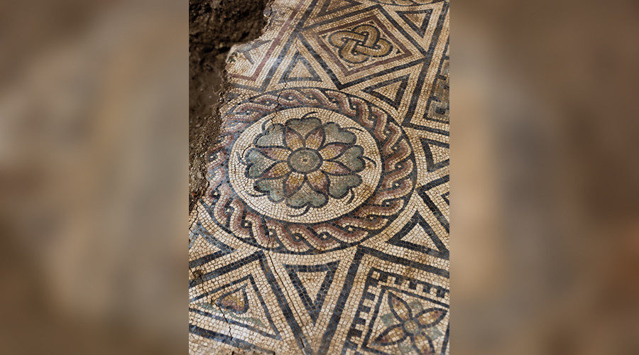Click to enlarge roman mosaic