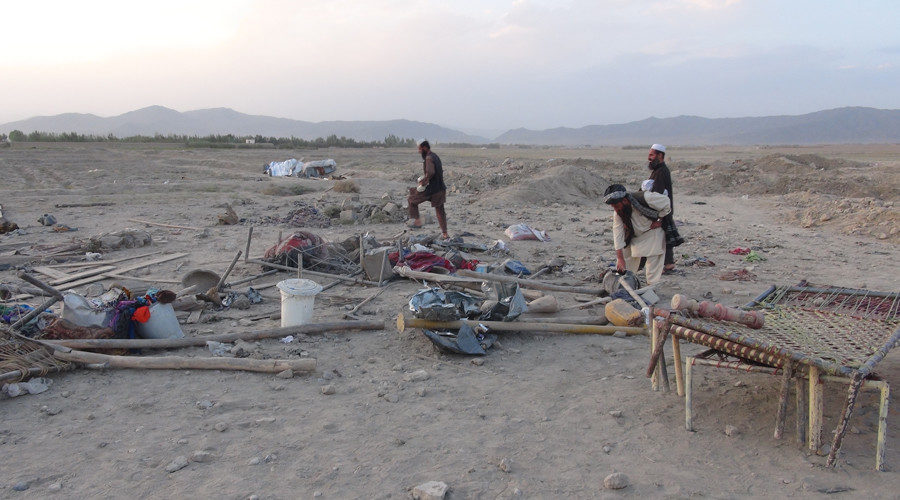 Click to enlarge Dasht-e-Bari village, Logar province, Afghanistan