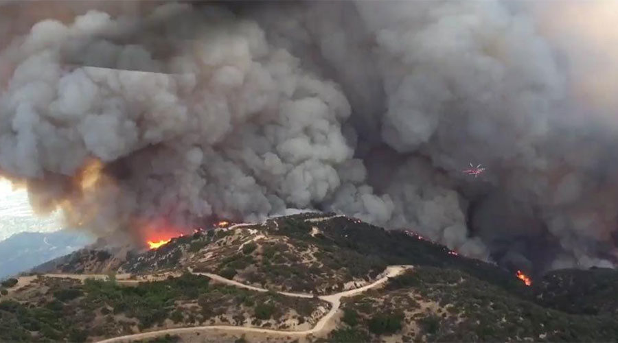 Click to enlarge wildfire