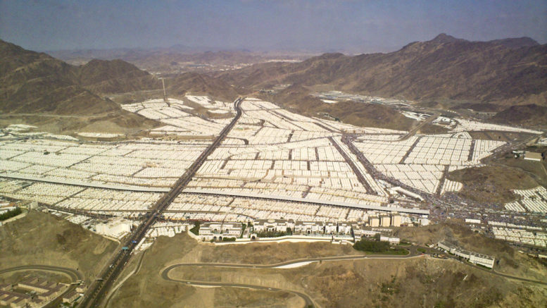 saudi tent city