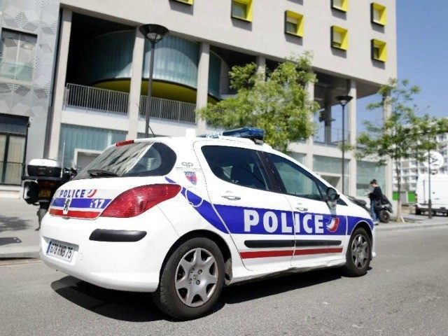 French police car