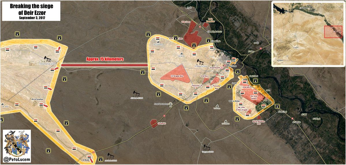 Syria war map 9/3/2017